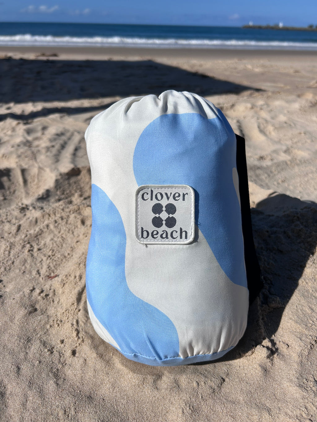 Coastal Kelp |  2.75m XL Beach Blanket | Sand-Free | 100% Recycled Fabric | Cabana Fit